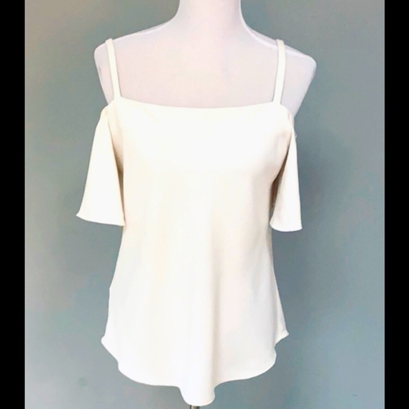 Ann Taylor Cold Shoulder Top - Picture 3 of 6